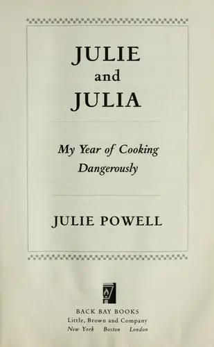 Julie and Julia