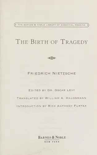 The birth of tragedy