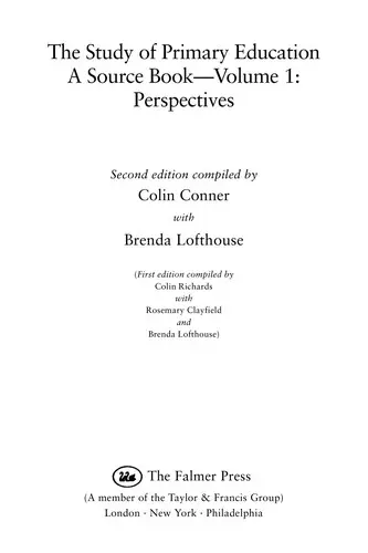STUDY PRIMARY EDUC 2ED V1 CL (Study of Primary Education)