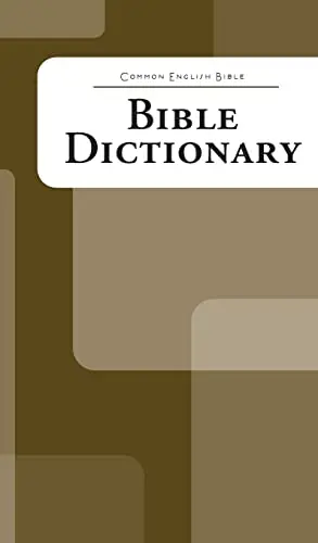 Bible dictionary
