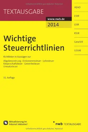 Wichtige Steuerrichtlinien