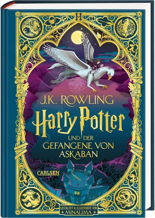 Harry Potter und der Gefangene von Askaban (Papierkunst-Edition mit 3D-Aufklapp-Elementen 3)
Farbig illustrierte Schmuckausgabe mit Goldprägung und Pop-Up-Elementen