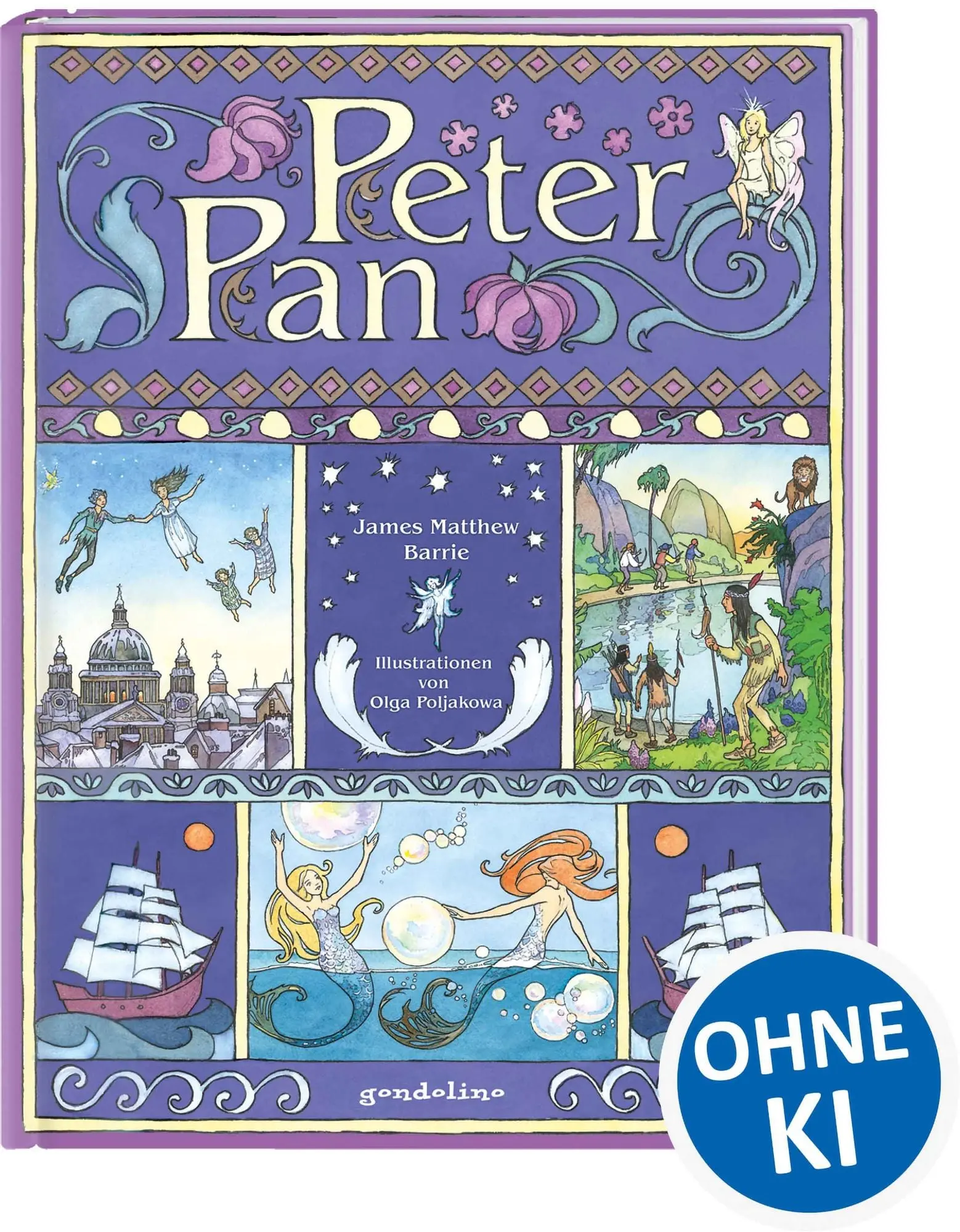 Peter Pan
Bilderbuchklassiker zum Vorlesen für Kinder ab 4 Jahren