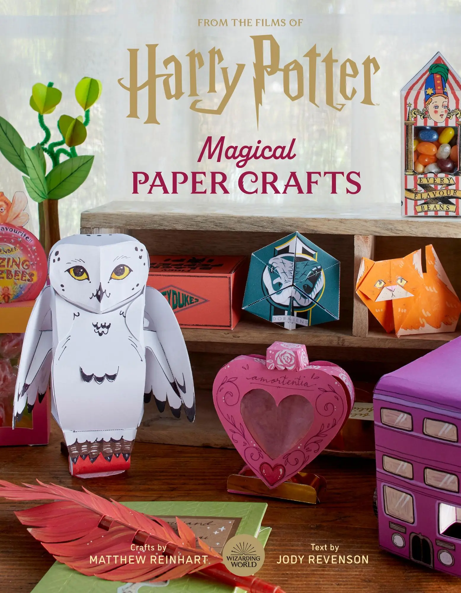 Harry Potter: Magical Paper Crafts 24 Official Creations Inspired by the Wizarding World