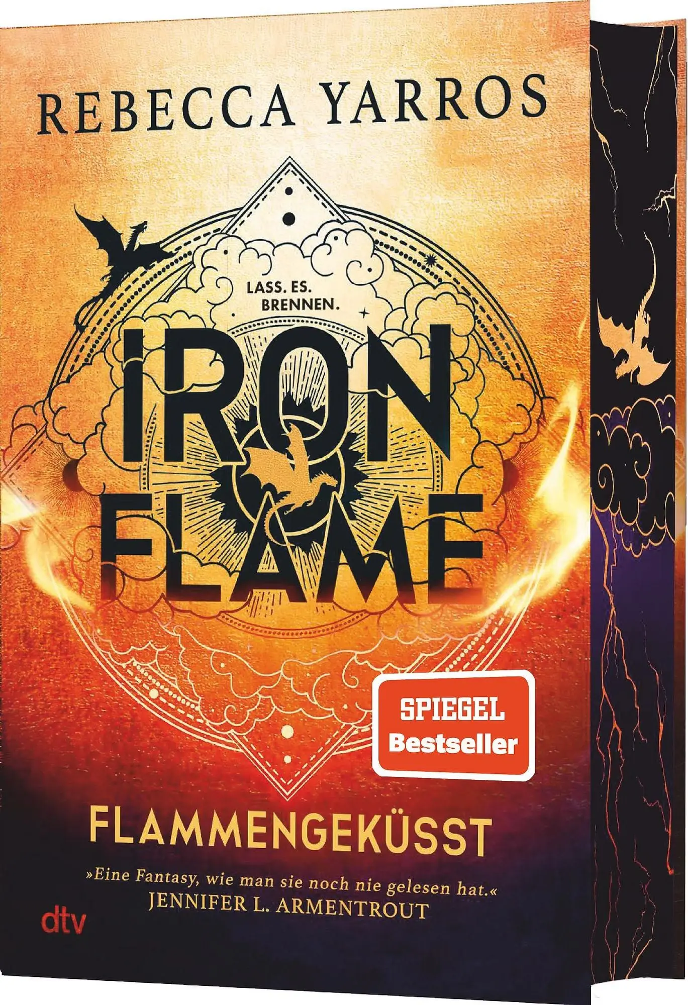 Iron Flame – Flammengeküsst Roman | Deluxe-Ausgabe mit atemberaubendem Farbschnitt | Die heißersehnte Fortsetzung des Fantasy-Erfolgs ›Fourth Wing‹