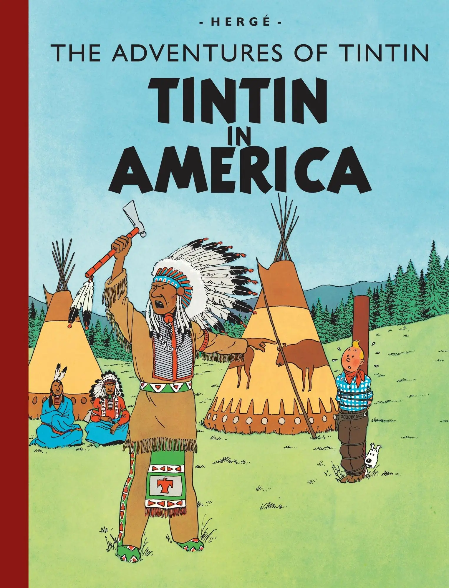 TINTIN IN AMERICA_ADVENTURE HB