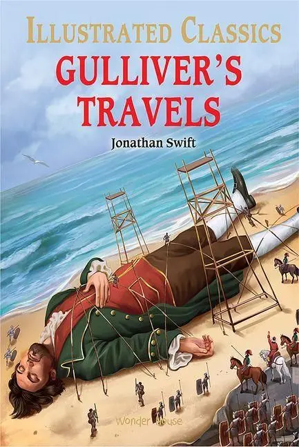 Gulliver Travels: Illustrated Abridged Children Classics English Novel with Review Questions (Hardback)