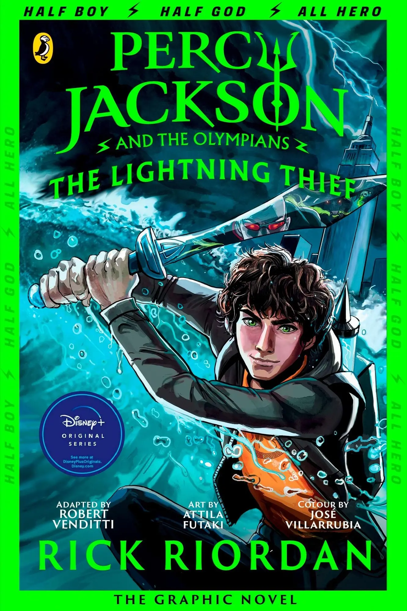 Percy Jackson and the Lightning Thief - The Graphic Novel (Book 1 of Percy Jackson) Graphic Novel