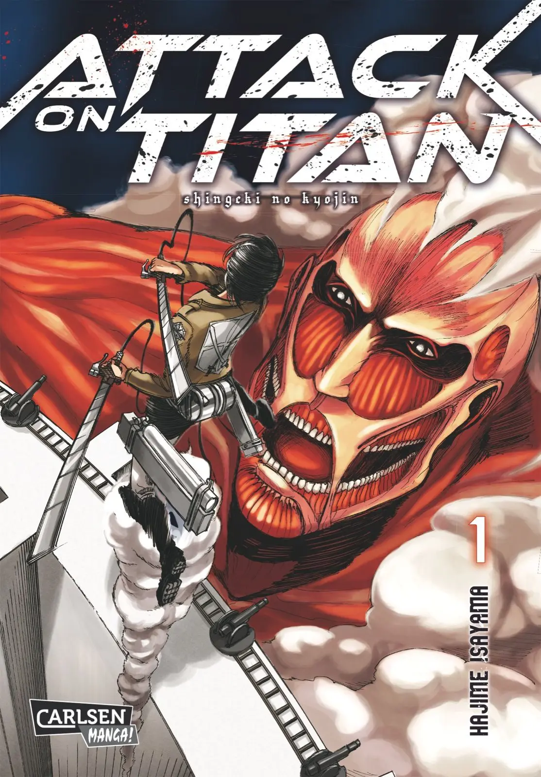 Attack on Titan 1 Atemberaubende Fantasy-Action im Kampf gegen grauenhafte Titanen