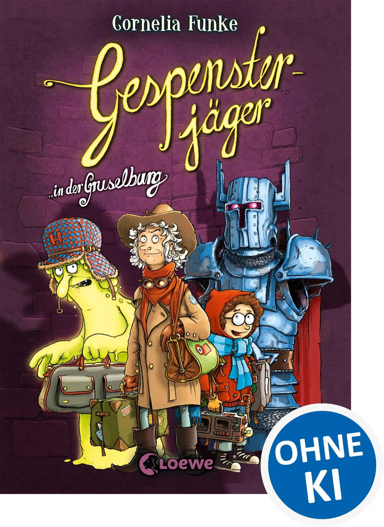 Gespensterjäger in der Gruselburg Der Kinderbuch-Klassiker von Bestseller-Autorin Cornelia Funke - Wir feiern 30 Jahre Gespensterjäger! - Neu illustrierte Ausgabe