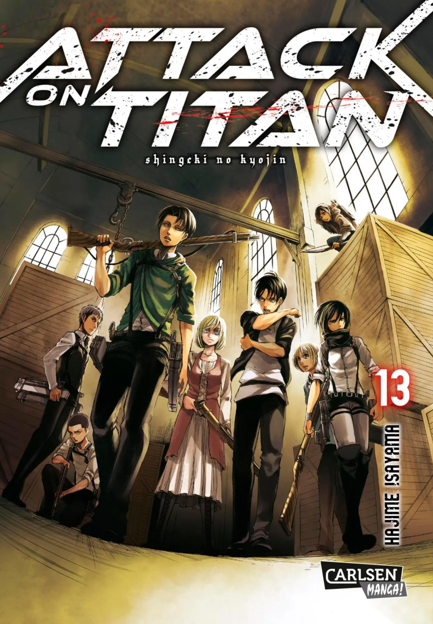 Attack on Titan 13 Atemberaubende Fantasy-Action im Kampf gegen grauenhafte Titanen
