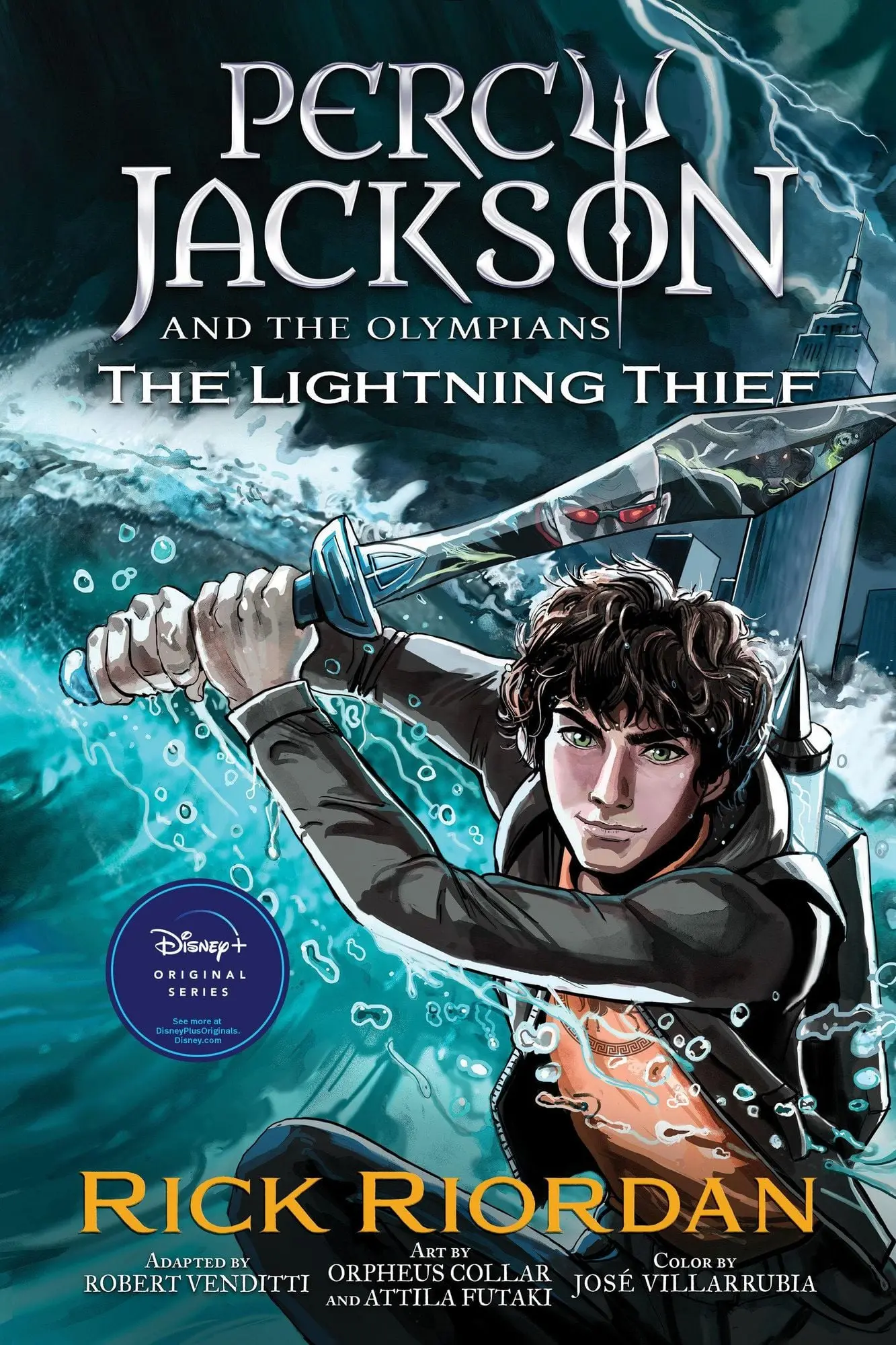Percy Jackson and the Olympians: The Lightning Thief the Graphic Novel (Paperback) Graphic Novel