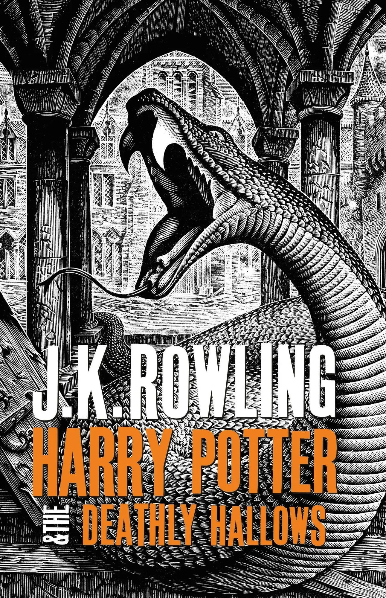 Harry Potter and the Deathly Hallows Harry Potter und die Heiligtümer des Todes, englische Ausgabe