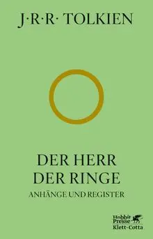 Der Herr der Ringe - Anhänge und Register